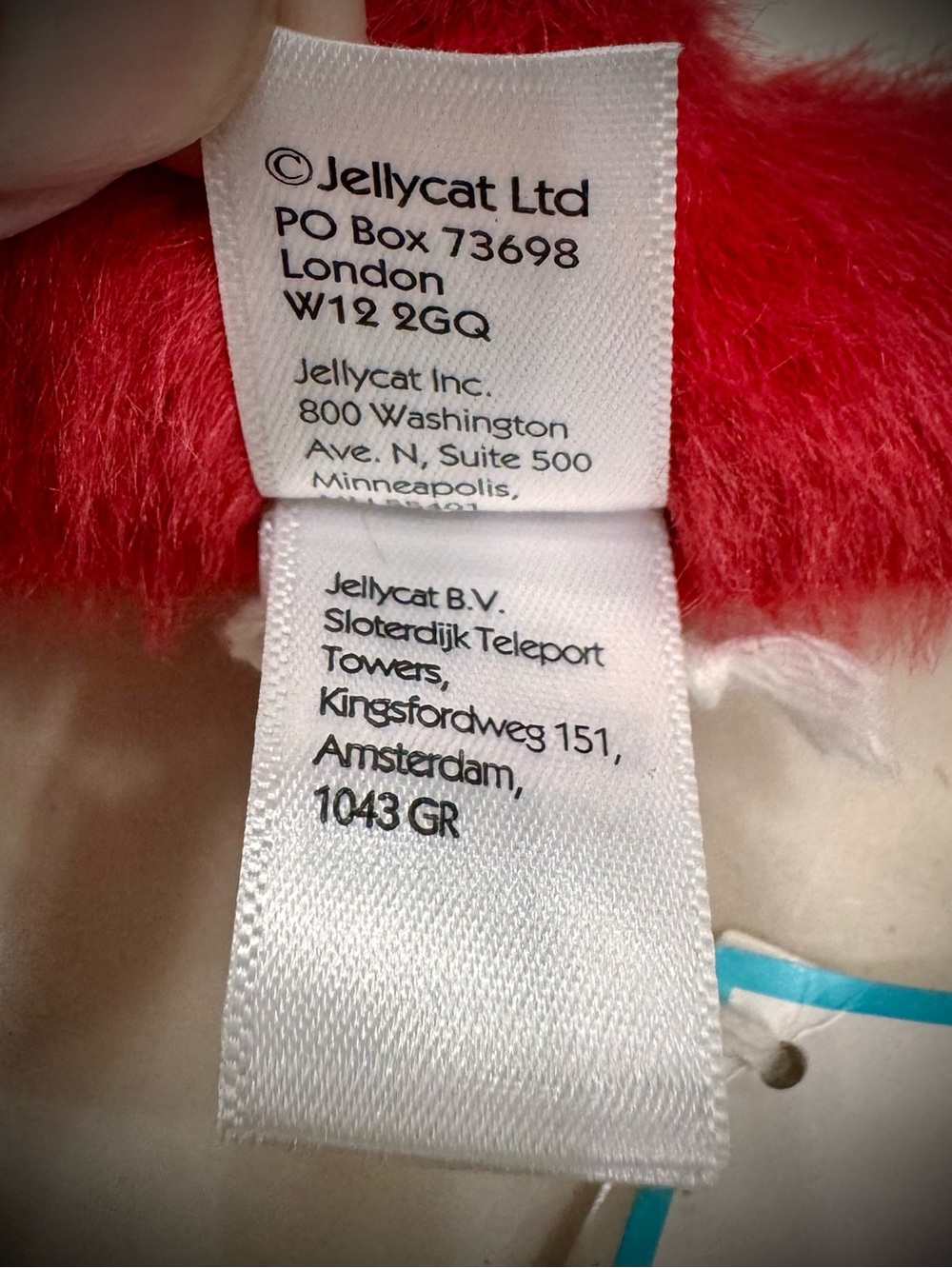 Retired Rare Jellycat Red Cardinal NWT - Picture 8 of 9